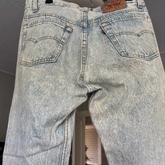 VINTAGE STONEWASH USA LEVIS 🔥 28/28 - Picture 9 of 16